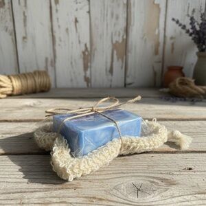 FEATHER FALLS -Goats 🐐Milk Men’s Bar with Soap draw bag 🌄 HANDCRAFTED BY ME